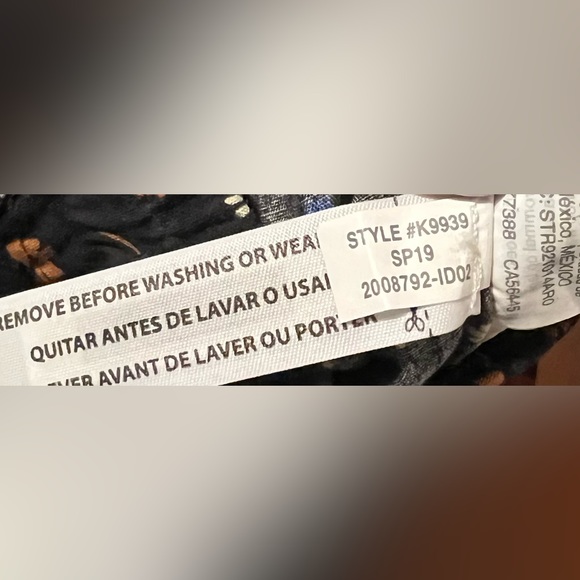 MADEWELL TRACK TROUSERS IN PRAIRIE POSIES SIZE S - Picture 5 of 5